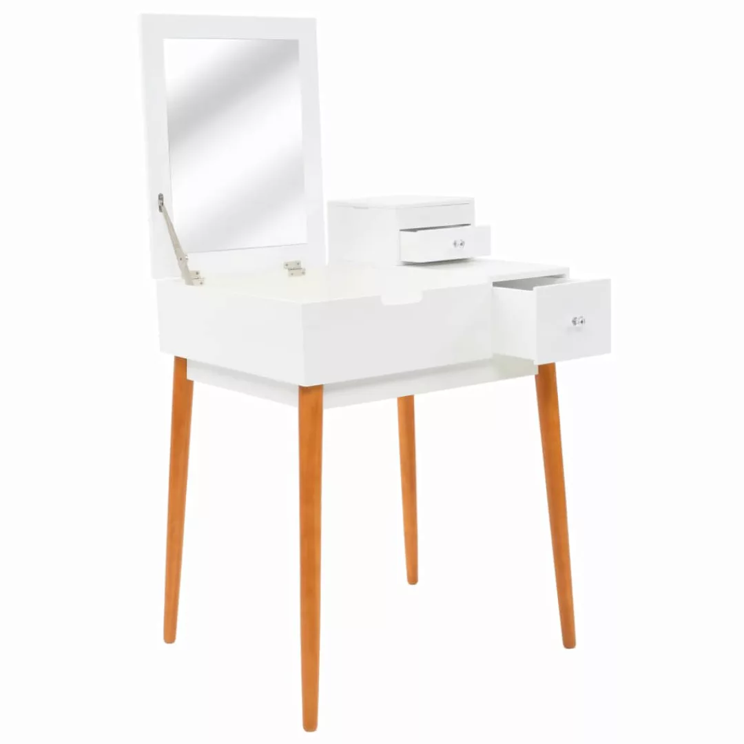 Schminktisch Mit Spiegel Mdf 60 X 50 X 86 Cm günstig online kaufen