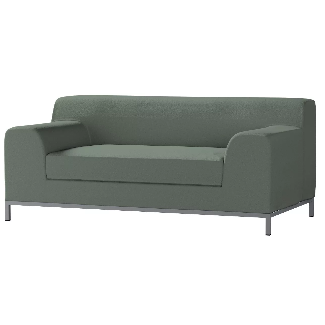 Bezug für Kramfors 2-Sitzer Sofa, grün, Sofahusse, Kramfors 2-Sitzer, Boucl günstig online kaufen