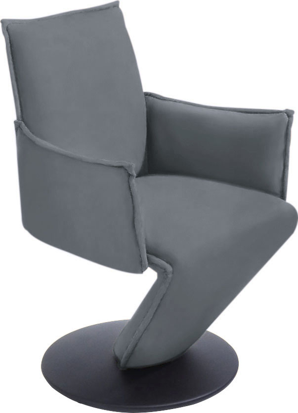 K+W Komfort & Wohnen Drehstuhl »Drive«, Leder CLOUD, Sessel mit federnder S günstig online kaufen