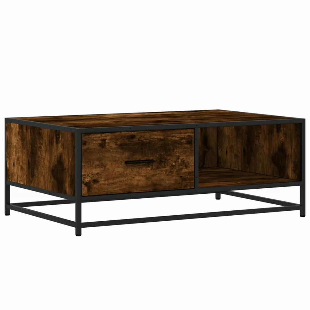 vidaXL Couchtisch Couchtisch Räuchereiche 90x57x35 cm günstig online kaufen