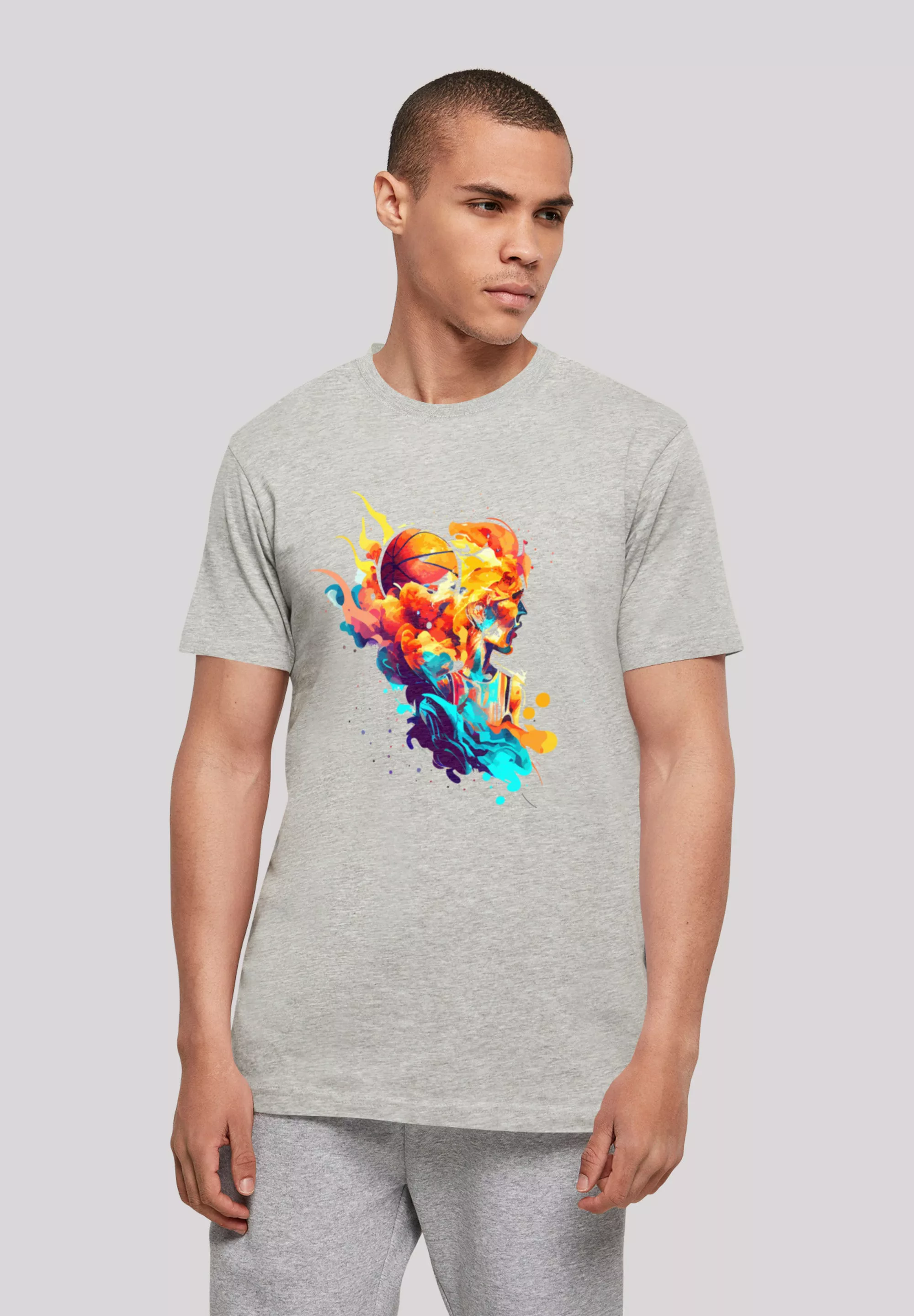 F4NT4STIC T-Shirt "Basketball Sport Player UNISEX", Print günstig online kaufen