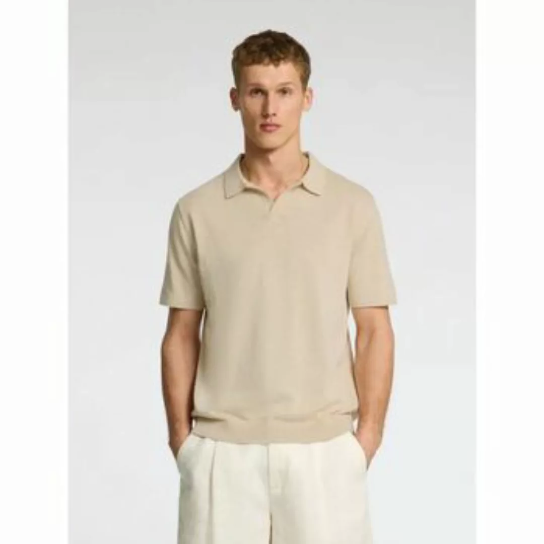 Selected  T-Shirts & Poloshirts 16096197 MATTIS-OATMEAL günstig online kaufen