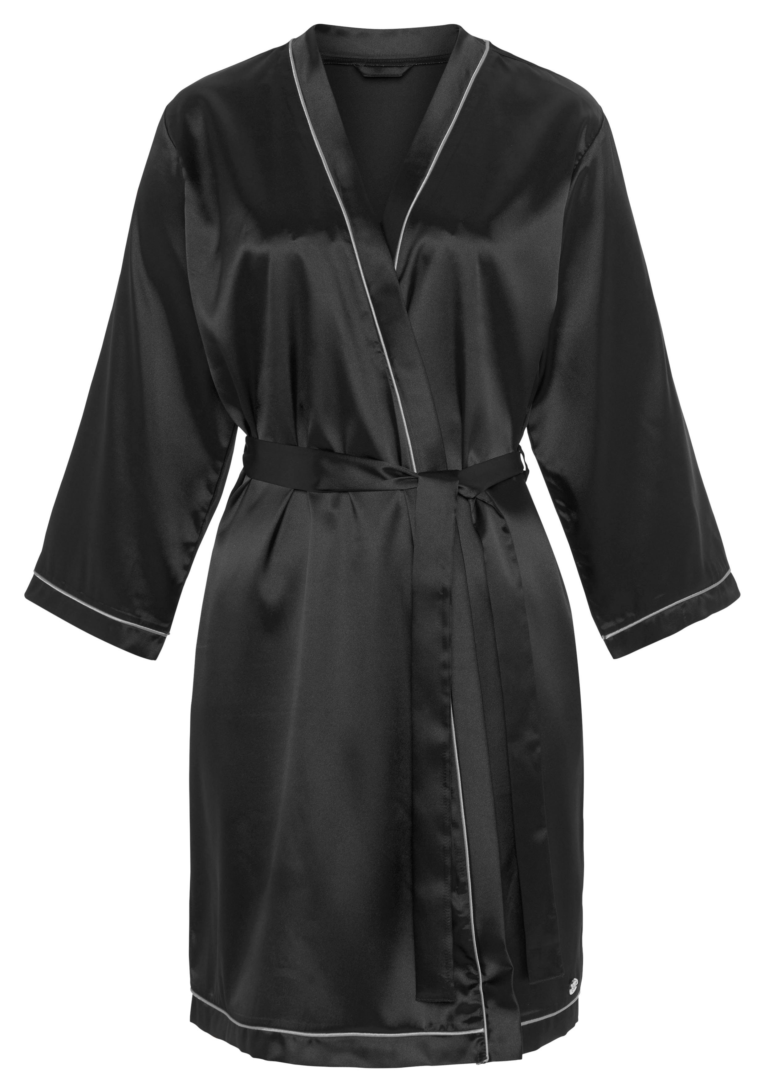 Bruno Banani Kimono, mit Kontrastpaspel-Details günstig online kaufen