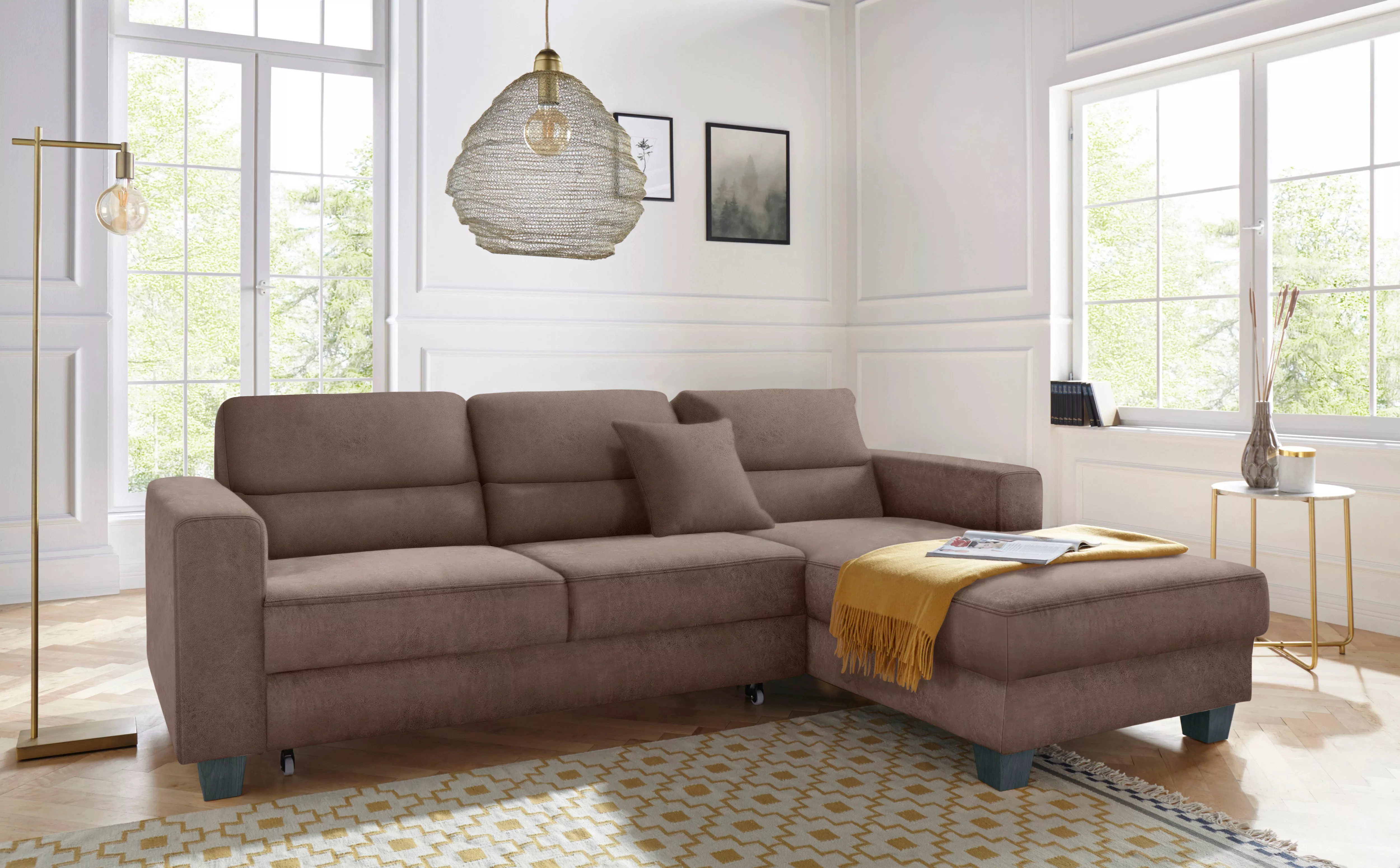 TRENDMANUFAKTUR Ecksofa "Chamber, L-Form" günstig online kaufen