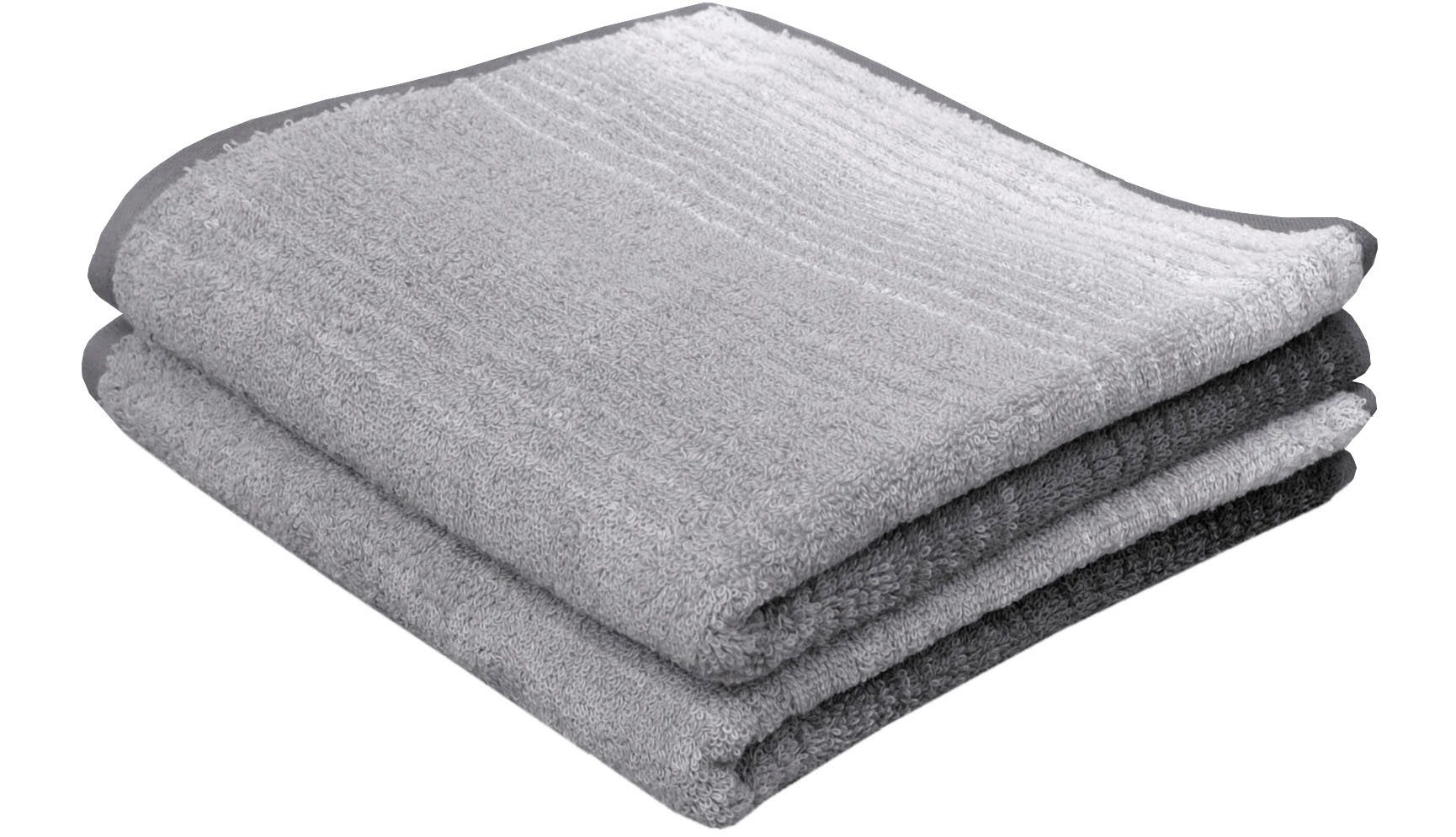 Dyckhoff Handtücher »Colori«, (2 St., 2er Set Handtücher 50 x 100 cm), 2x H günstig online kaufen