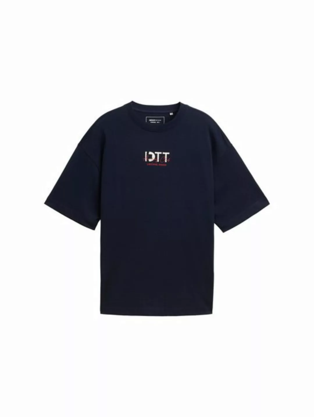 TOM TAILOR Denim T-Shirt Oversized T-Shirt mit Stickerei günstig online kaufen