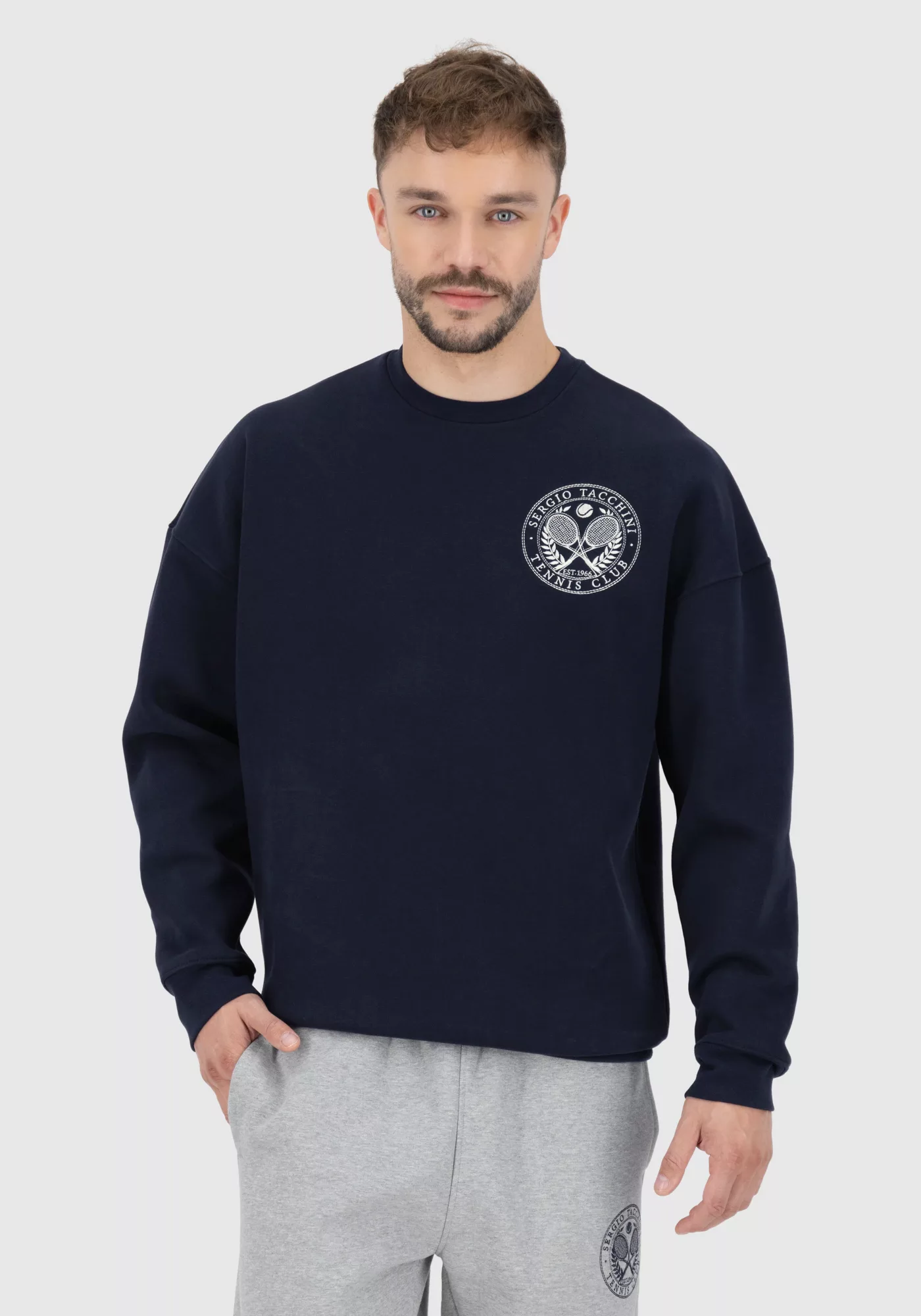 Sergio Tacchini Sweatshirt "CIRCOLO SWEATER Herren", Sweatshirt Herren, Pul günstig online kaufen