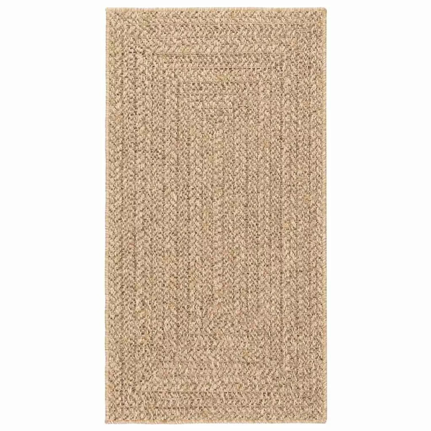 vidaXL Teppich Zizur Beige 80x150 Cm Juteoptik Indoor Und Outdoor 2232318 günstig online kaufen