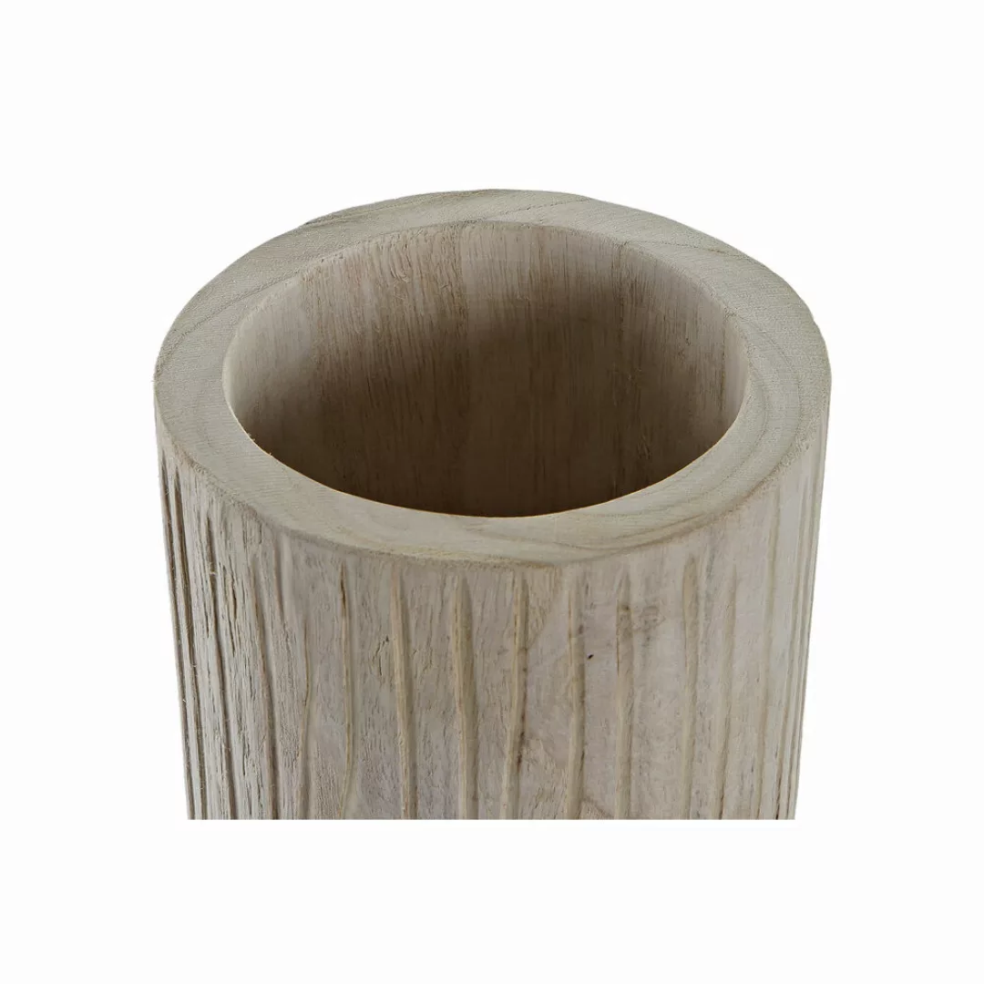 Vase Dkd Home Decor Natürlich Paulonia-holz (15 X 15 X 30 Cm) günstig online kaufen