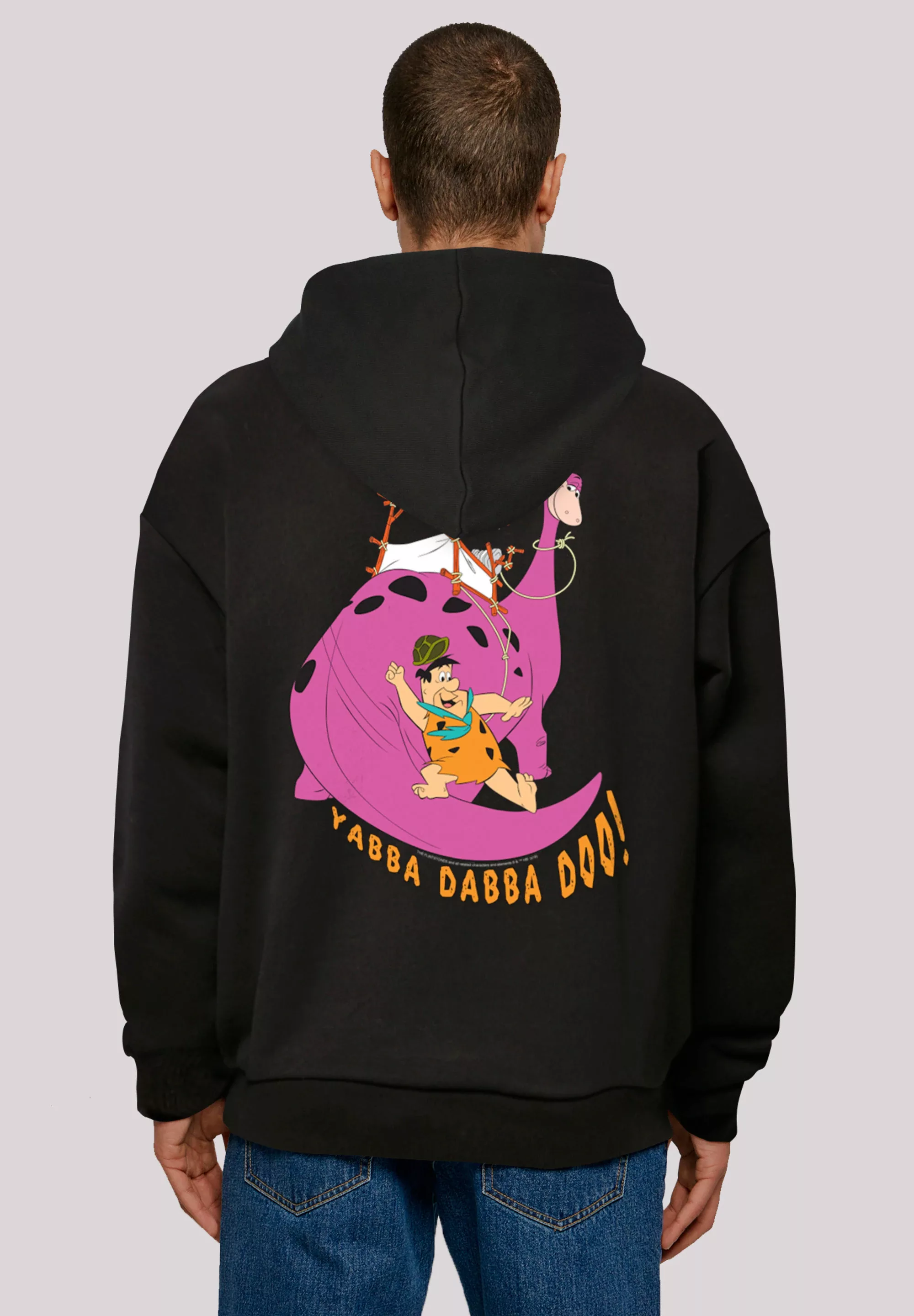 F4NT4STIC Kapuzenpullover "Yabba Dabba Doo Familie Feuerstein", Print günstig online kaufen