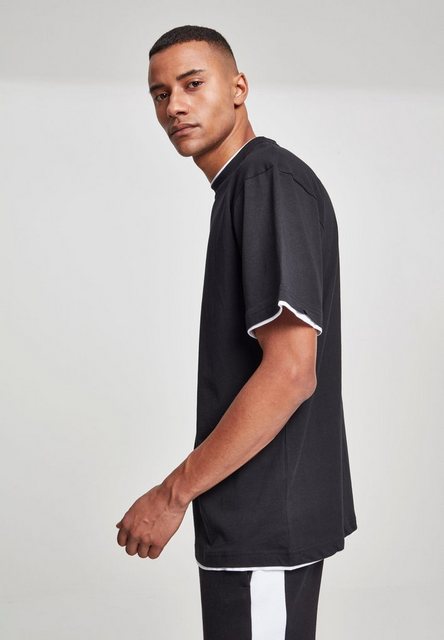 URBAN CLASSICS T-Shirt TB029A - Contrast Tall Tee blk/wht M günstig online kaufen