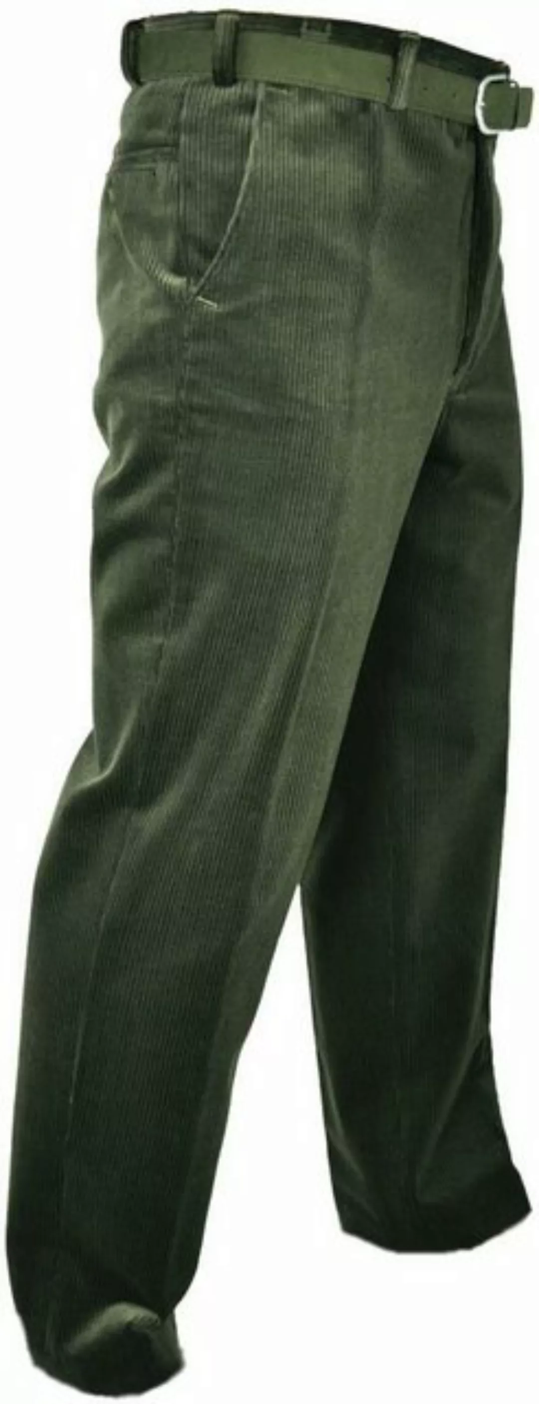 Hubertus® Hunting Cordhose Stretch-Cordhose oliv/grün Jagdhose Herren Kord günstig online kaufen