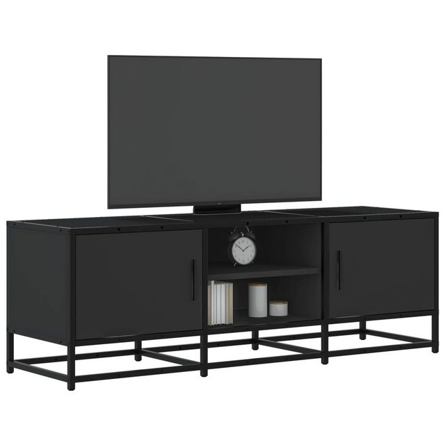 vidaXL Schrankmodule TV-Schrank Schwarz 120x35x41 cm Holzwerkstoff und Meta günstig online kaufen