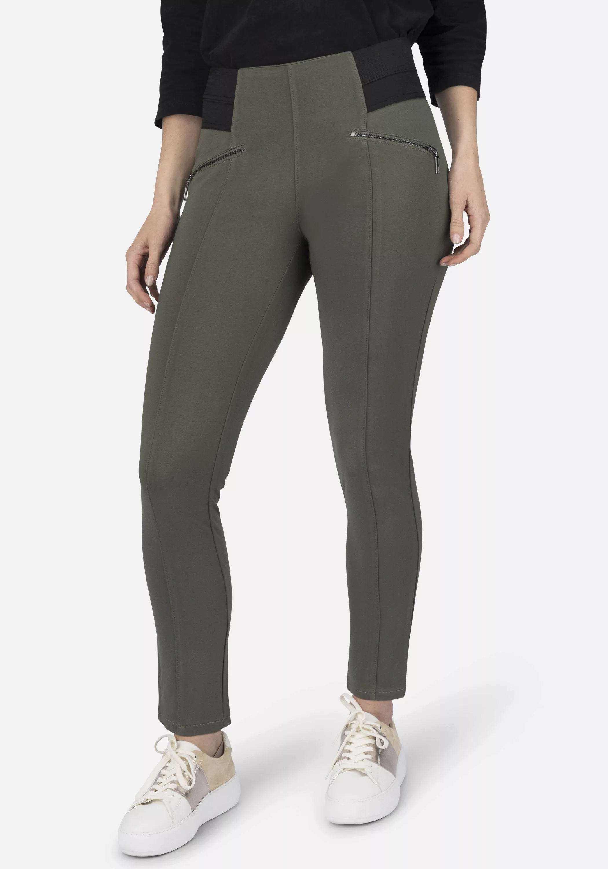 STOOKER WOMEN Leggings "Jerseyhose SIENNA", Damenhose Slim Fit Knitterfreie günstig online kaufen