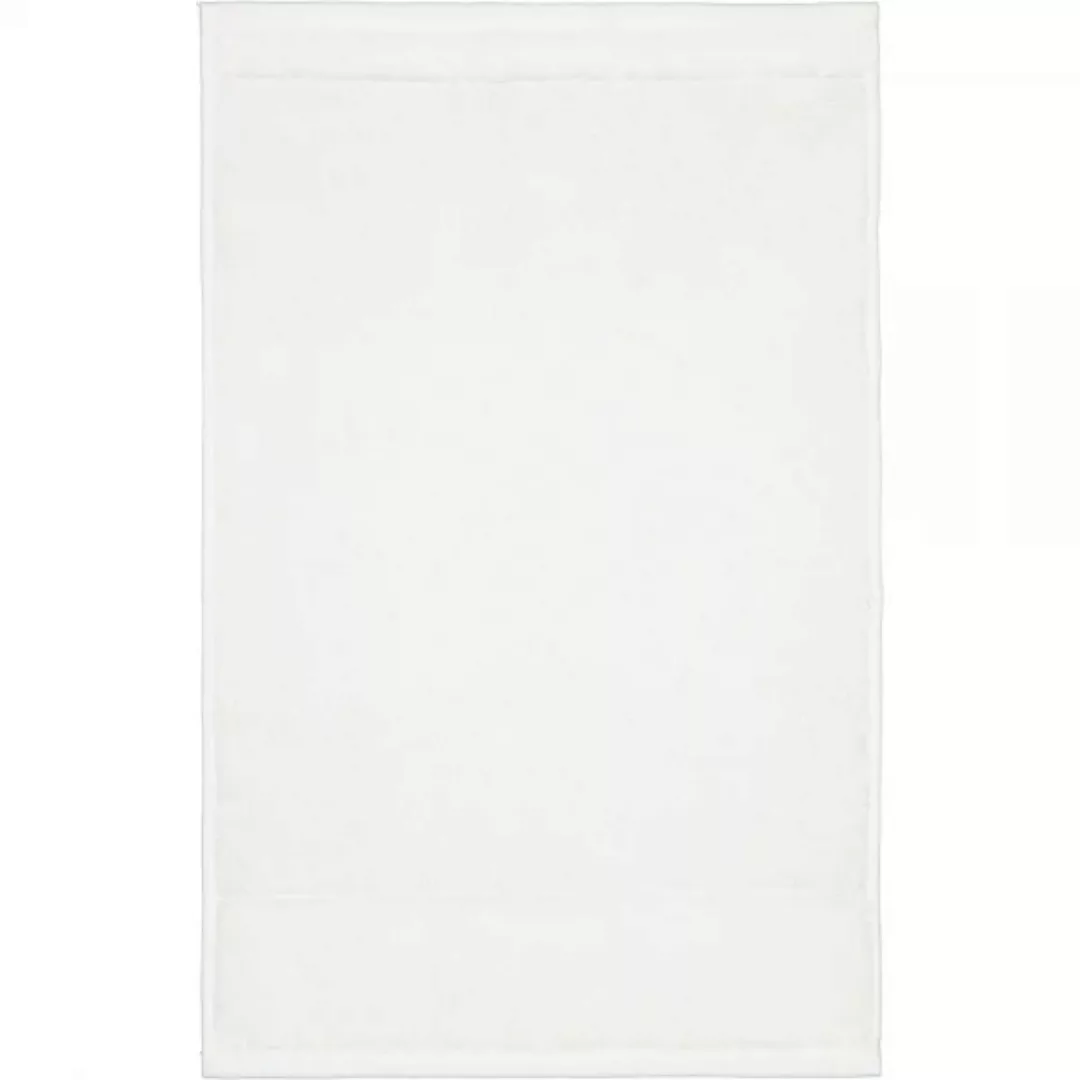 Möve Bamboo Luxe - Farbe: snow - 001 (1-1104/5244) - Gästetuch 30x50 cm günstig online kaufen