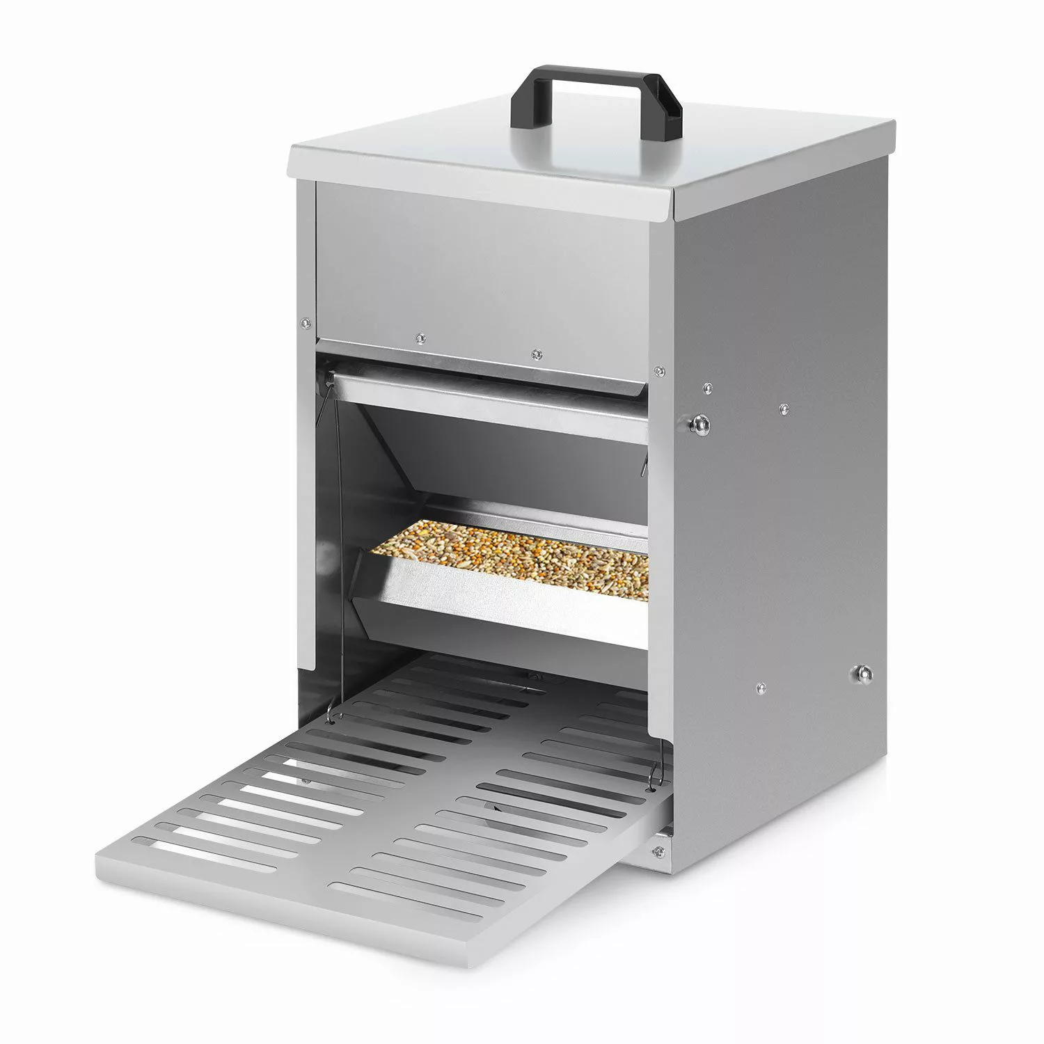 Clanmacy Futterautomat Hühner Automatische mit Deckel günstig online kaufen