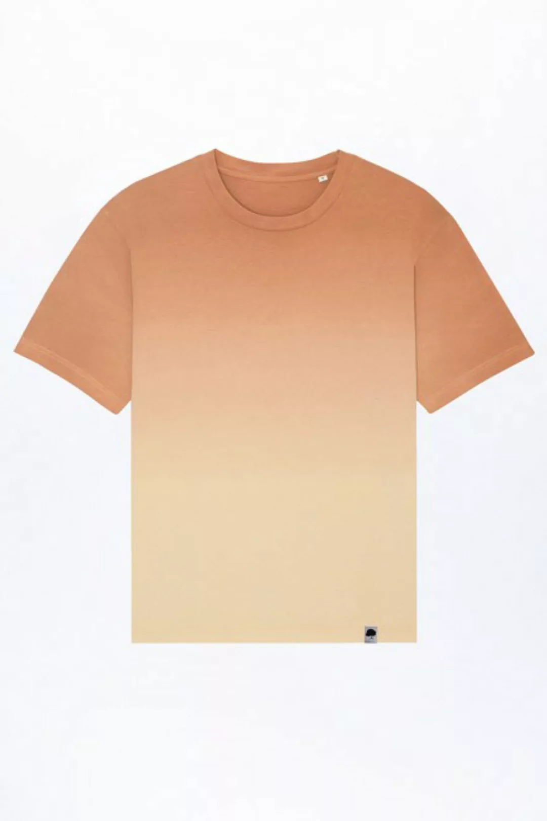 Dip Dye Boxy T-Shirt aus Bio Baumwolle günstig online kaufen