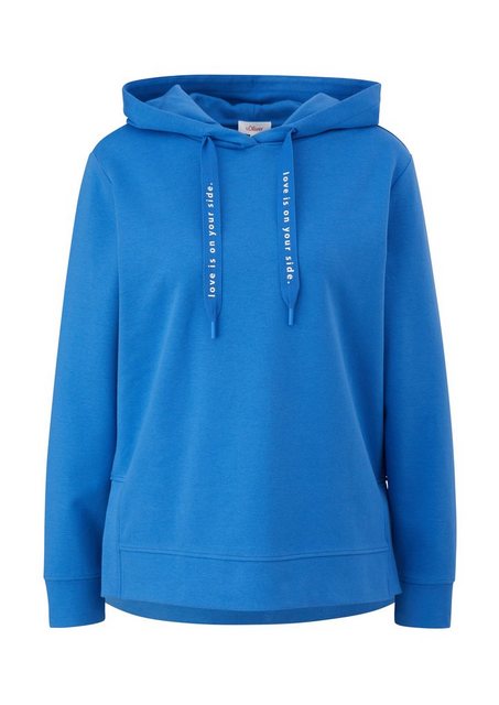 s.Oliver Sweatshirt mit Seitenschlitzen günstig online kaufen