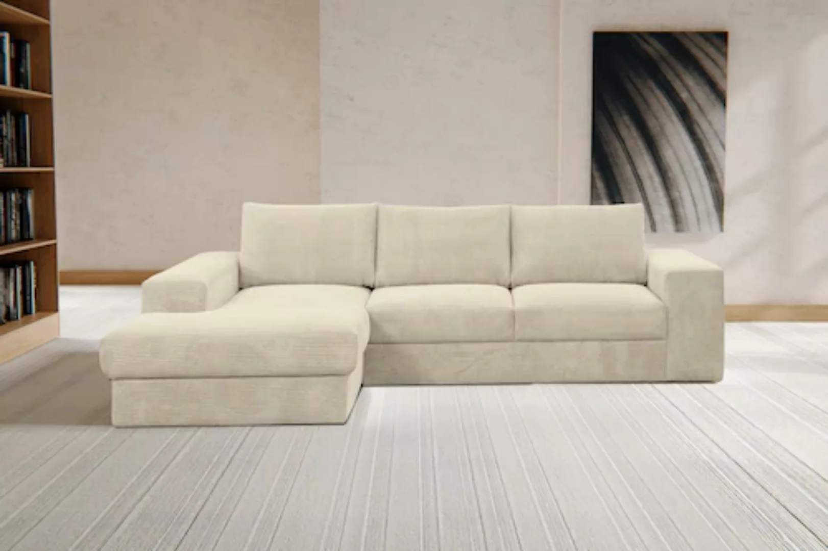 WERK2 Ecksofa Rozzana, in modischem Cord-Bezug günstig online kaufen