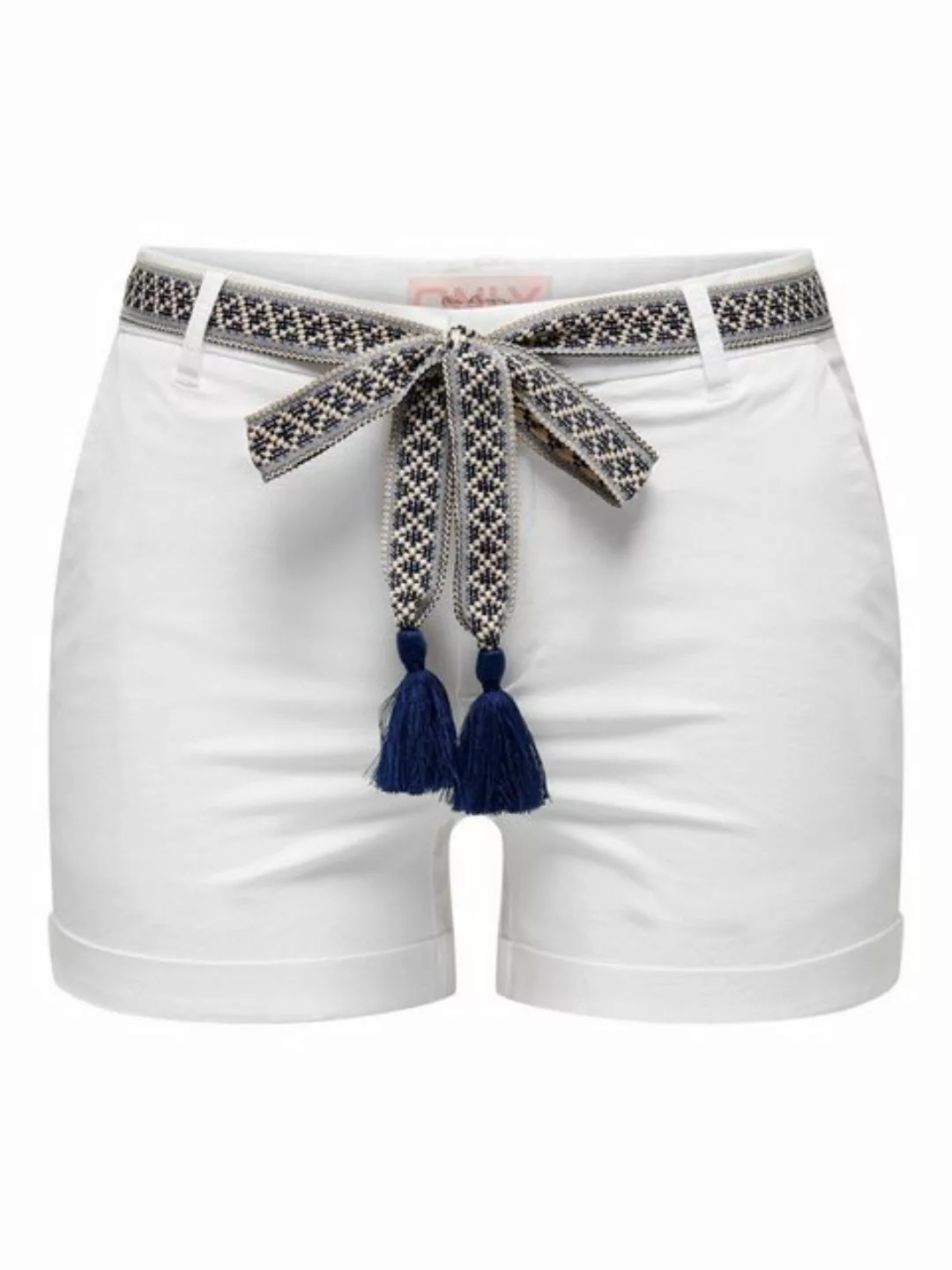 ONLY Chinoshorts ONLGEORGIA BELT SHORTS PNT mit gemüsterten Bindegürtel günstig online kaufen