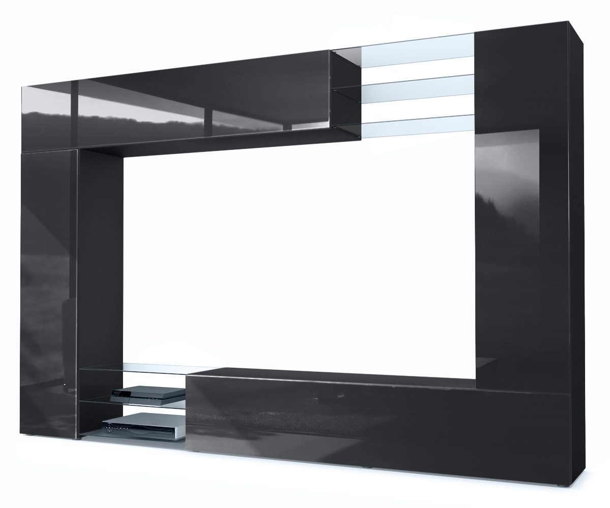 Vladon Wohnwand Mirage, (Anbauwand mit Rückwand günstig online kaufen