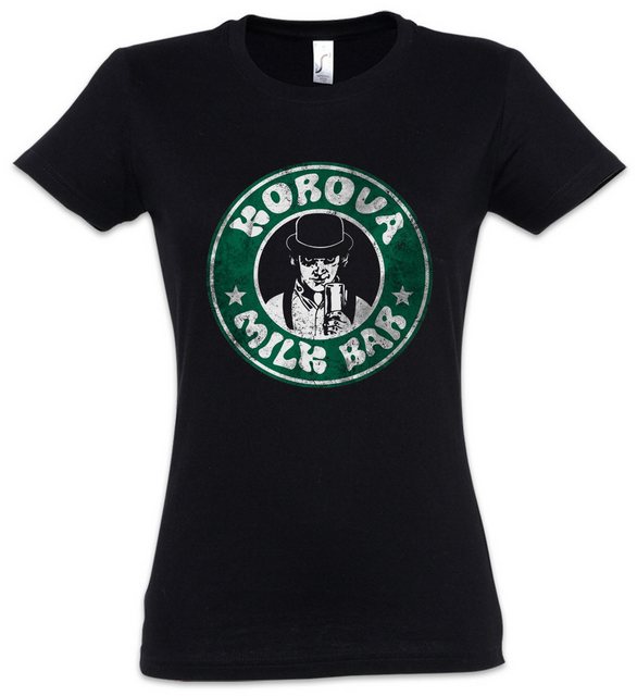 Urban Backwoods Print-Shirt Korova Milk Bar Damen T-Shirt Alex Clockwork Ro günstig online kaufen