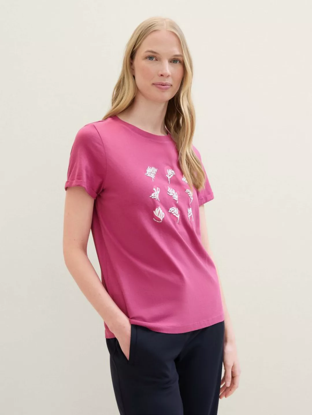 TOM TAILOR T-Shirt T-Shirt mit Print günstig online kaufen