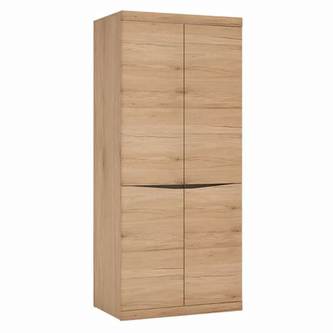 Lomadox Kleiderschrank SANFORD-129 San Remo Eiche hell Nb., Kleiderstange, günstig online kaufen