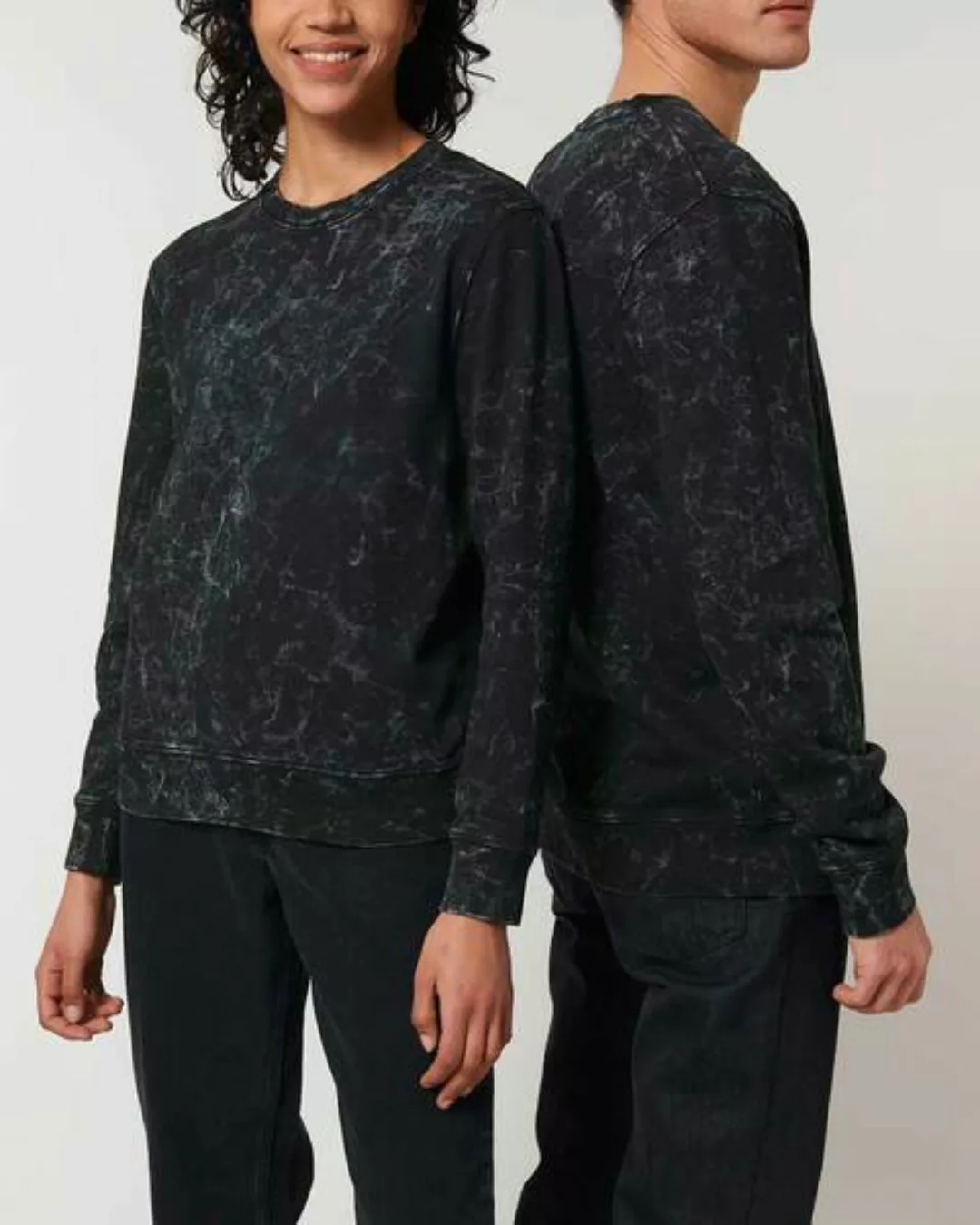 Batik Sweatshirt Aus 100% Bio-baumwolle, Unisex günstig online kaufen