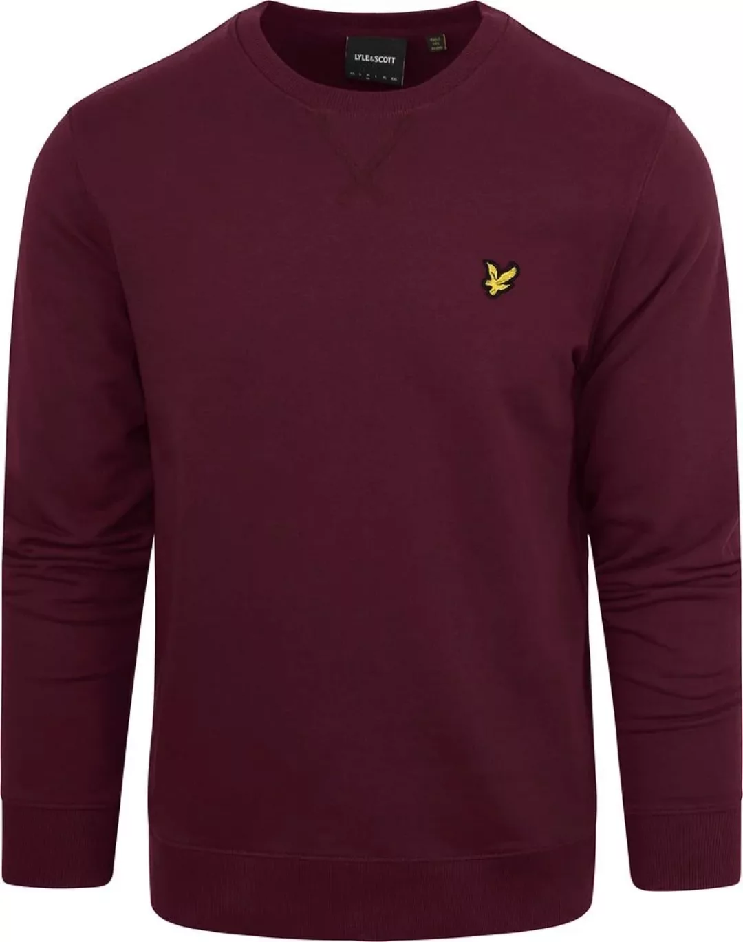 Lyle & Scott Pullover Bordeaux - Größe L günstig online kaufen