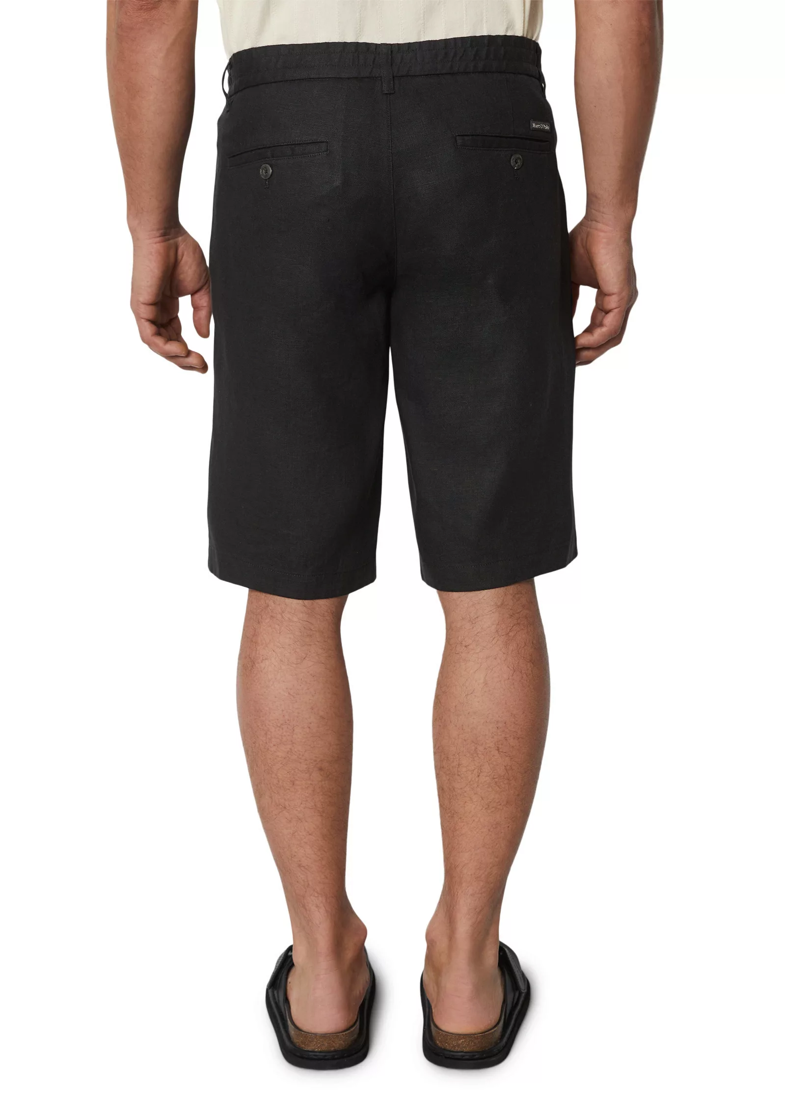 Marc O'Polo Shorts aus reinem Leinen günstig online kaufen