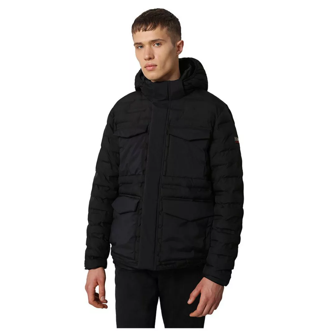 Napapijri A-alvar Long Jacke L Black 041 günstig online kaufen