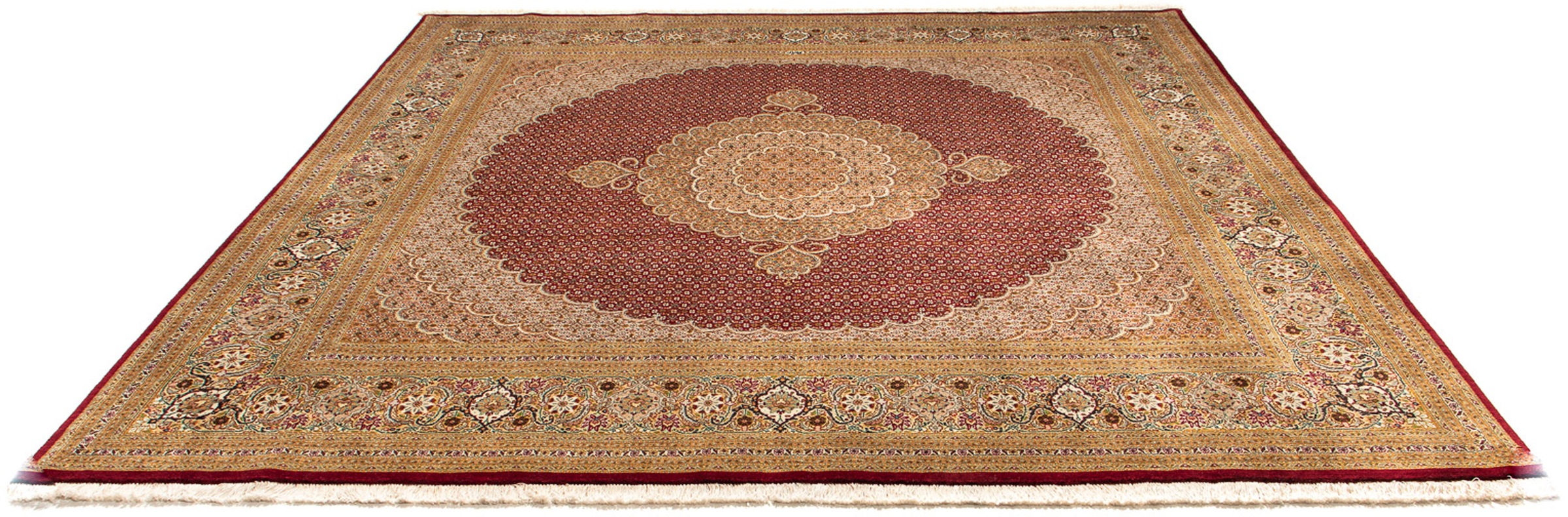 morgenland Orientteppich »Perser - Täbriz quadratisch - 248 x 246 cm - dunk günstig online kaufen