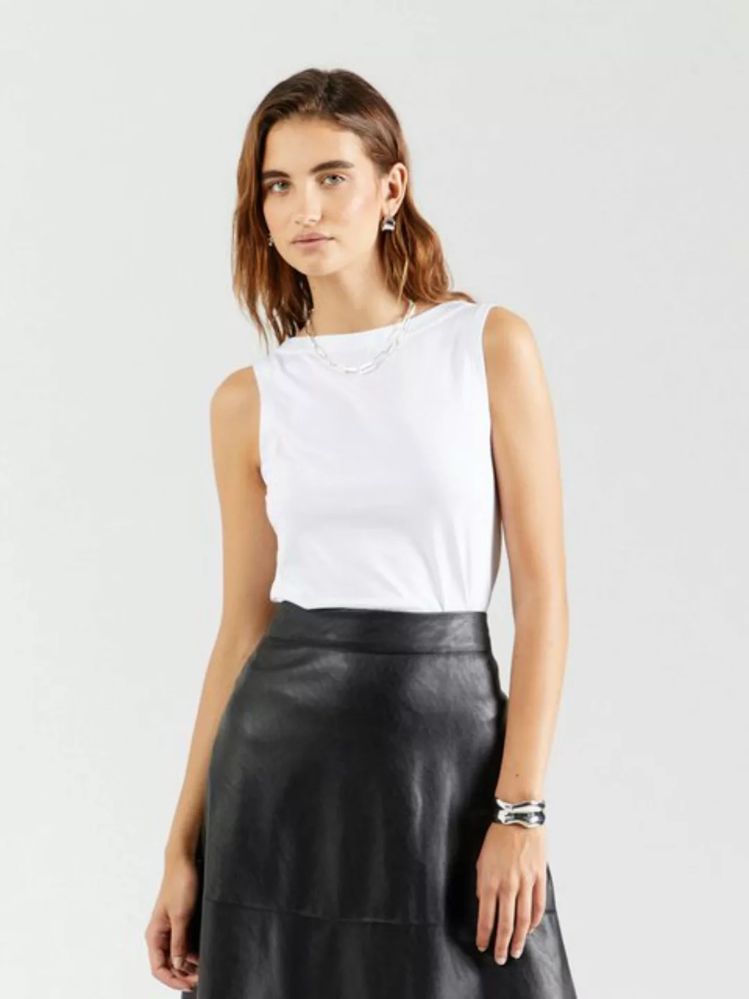 Vero Moda Shirttop VMPANDA (1-tlg) Plain/ohne Details günstig online kaufen