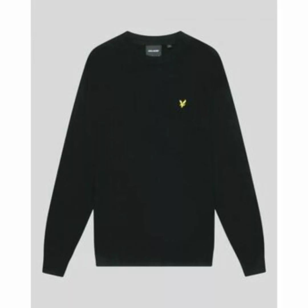 Lyle & Scott  Pullover KN2110V MERINO CREW JUMPER-Z86. JET BLACK günstig online kaufen