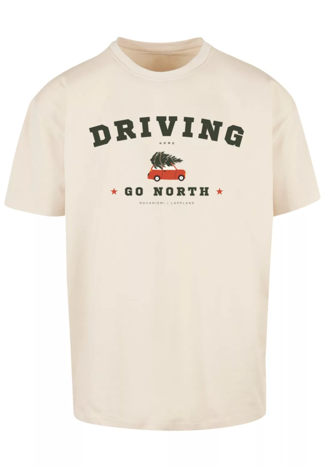 F4NT4STIC T-Shirt "Driving Home Weihnachten", Weihnachten, Geschenk, Logo günstig online kaufen