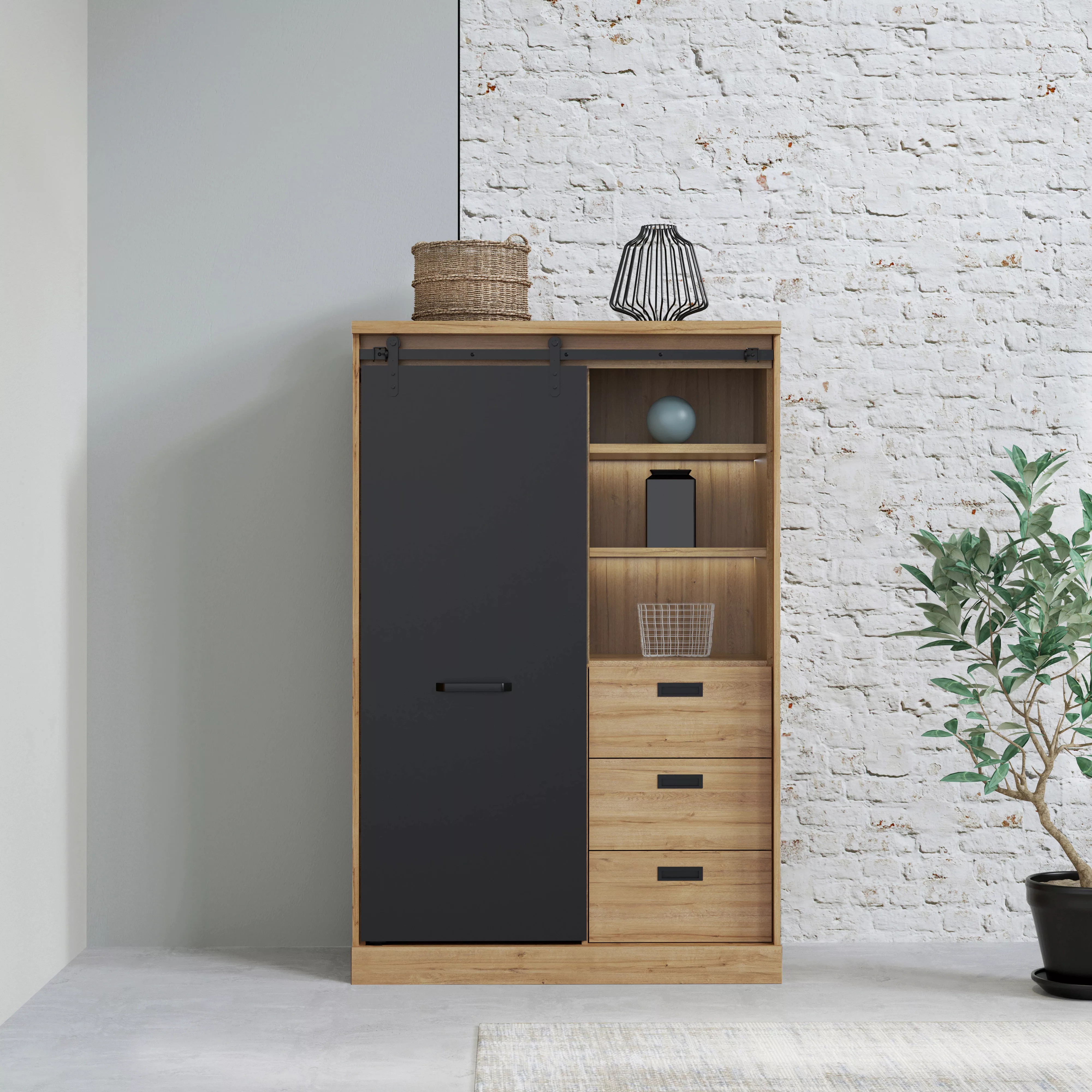 FORTE Highboard günstig online kaufen