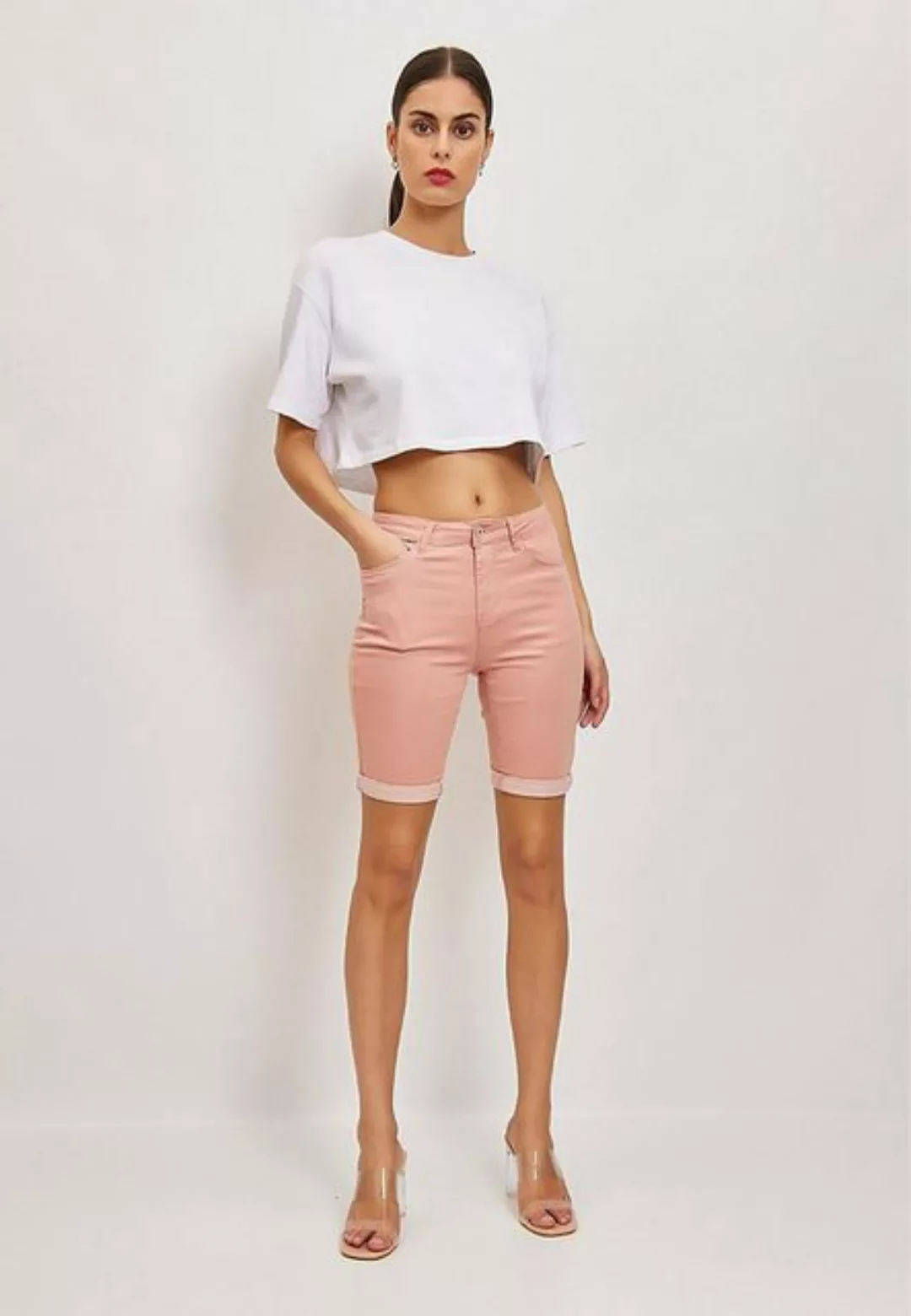 i dodo Jeansshorts Capri Jeans Shorts 3/4 Stretch Chino Bermuda Hose 4132 i günstig online kaufen