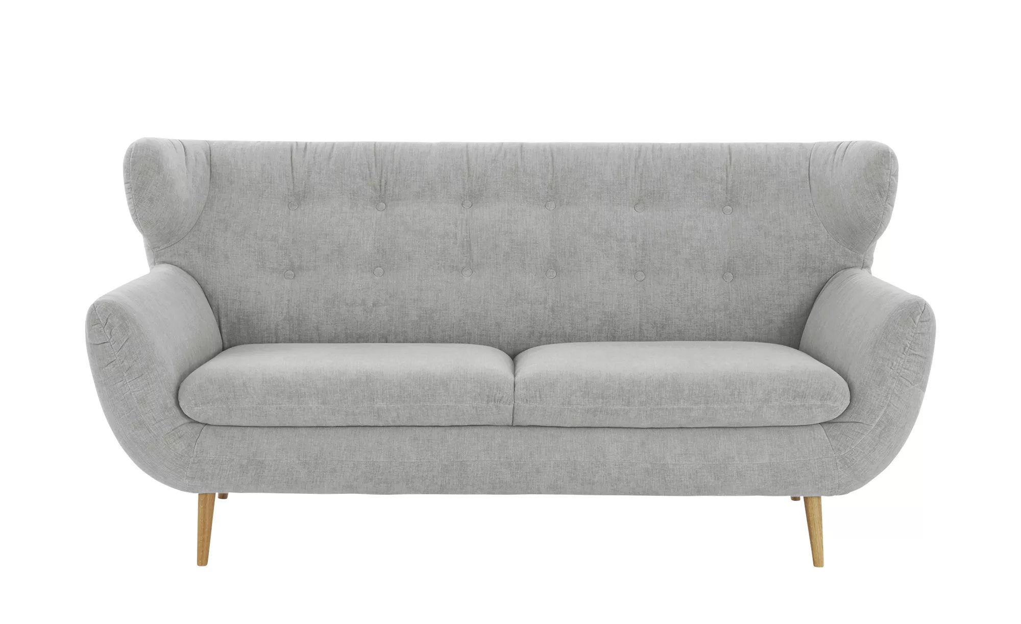 finya Sofa, 2,5-sitzig   Sortland ¦ grau ¦ Maße (cm): B: 200 H: 94 T: 95 Po günstig online kaufen