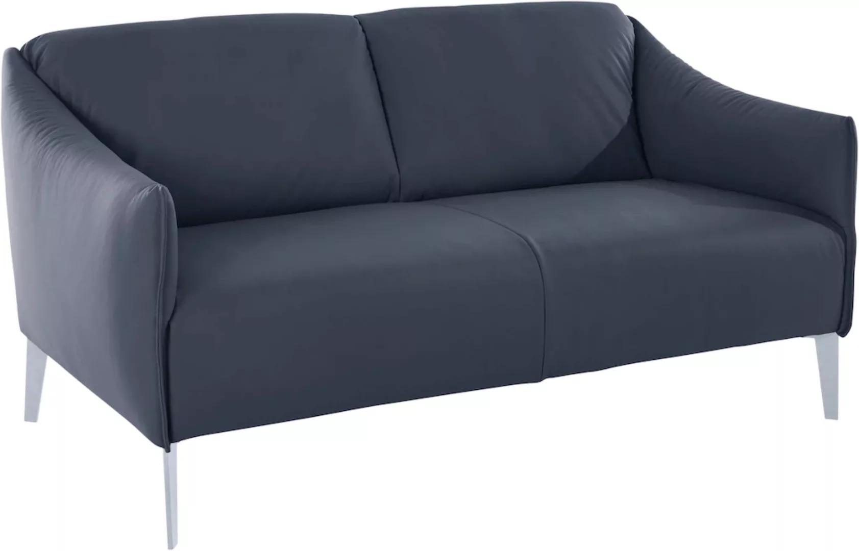 W.SCHILLIG 2-Sitzer sally, mit Metall-Winkelfüßen in Silber matt, Breite 15 günstig online kaufen