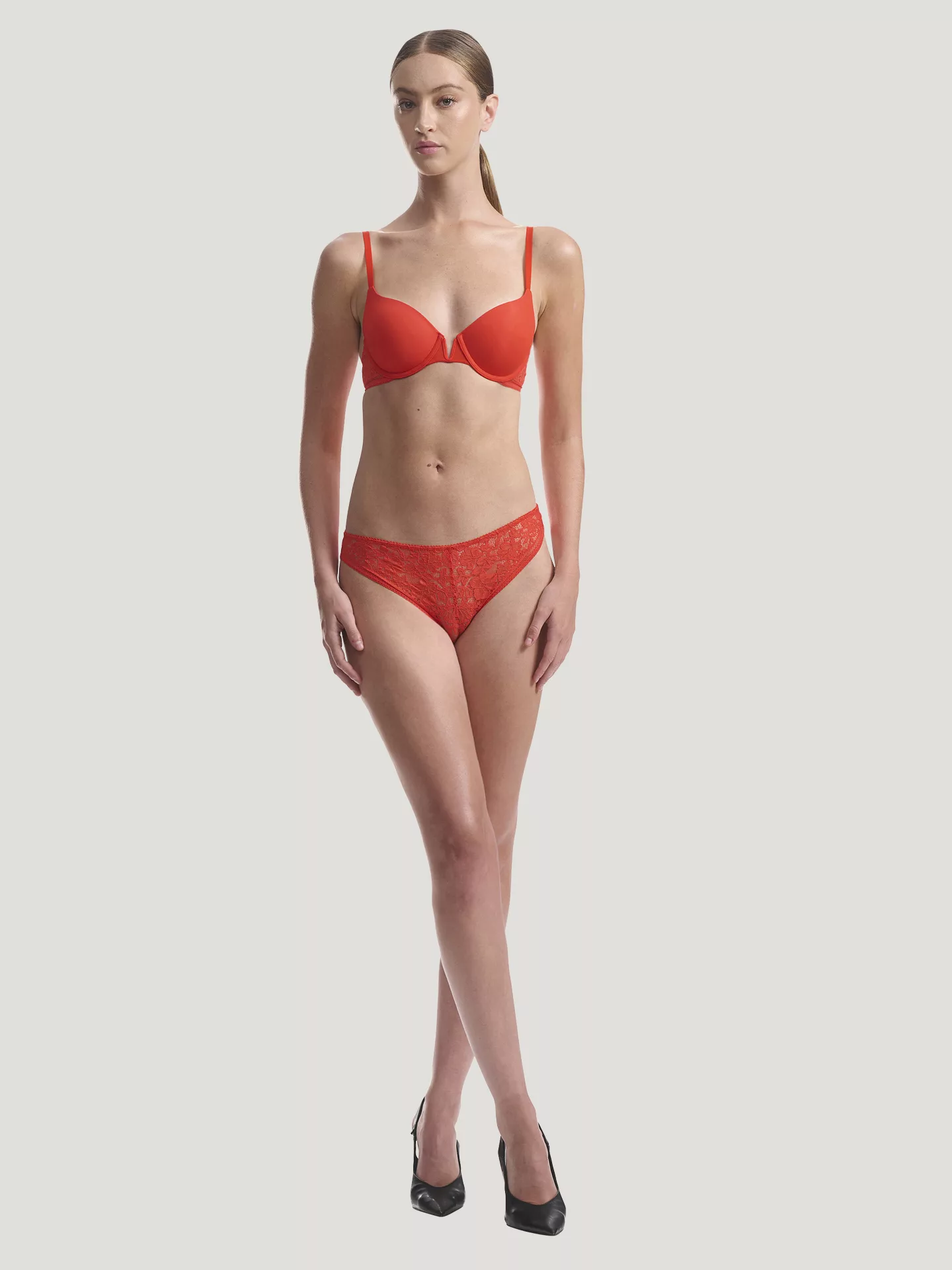 Wolford - Straight Laced Brief, Frau, red glow, Größe: S günstig online kaufen