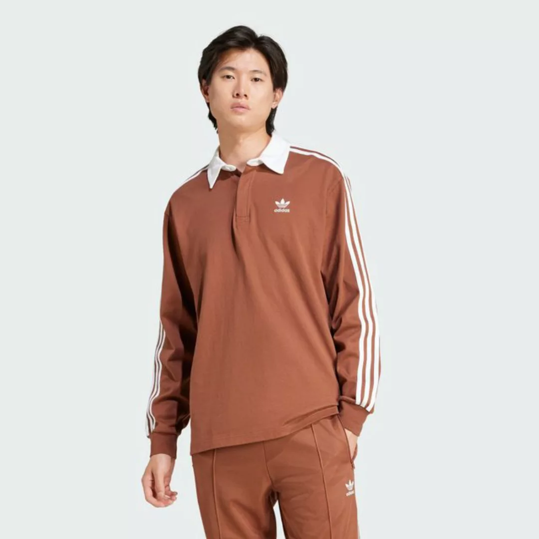 adidas Originals Langarm-Poloshirt ADICOLOR RUGBY POLOSHIRT günstig online kaufen