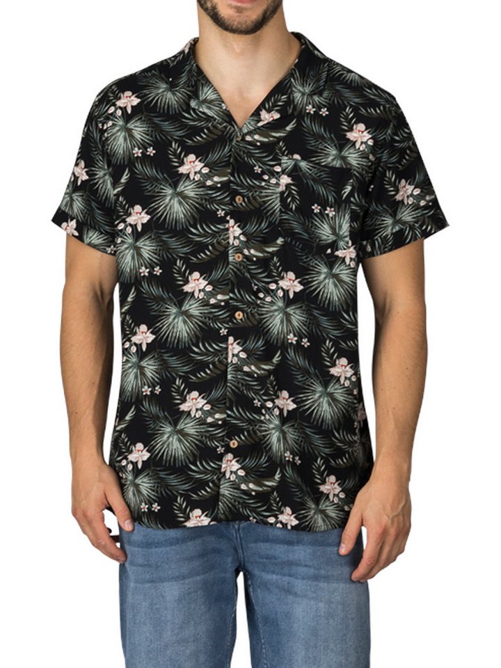 riverso Hawaiihemd Herren Sommerhemd RIVMick Regular Fit (1-tlg) günstig online kaufen