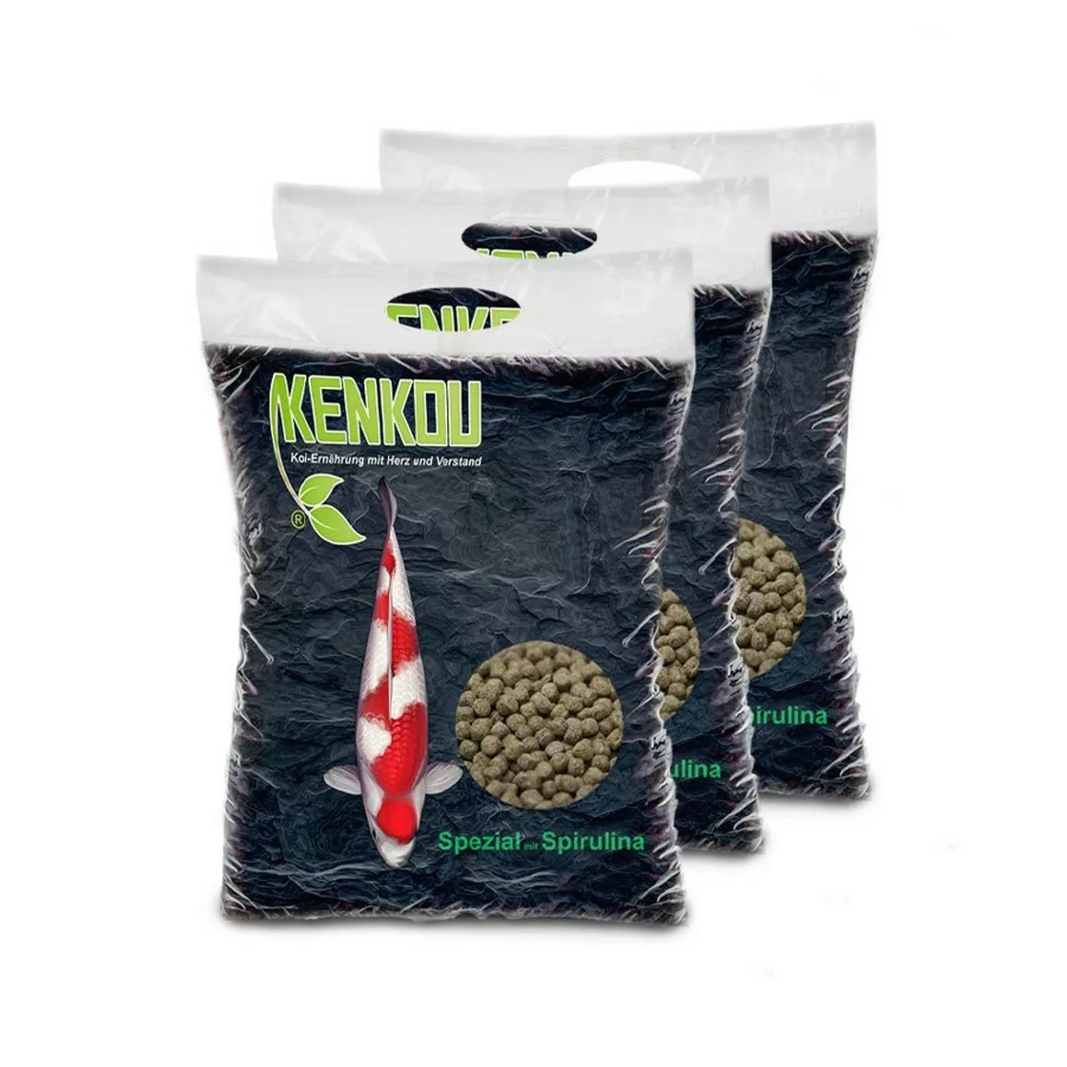 Kenkou Fischfutter Koi mit Spirulina 6 mm 10 kg günstig online kaufen