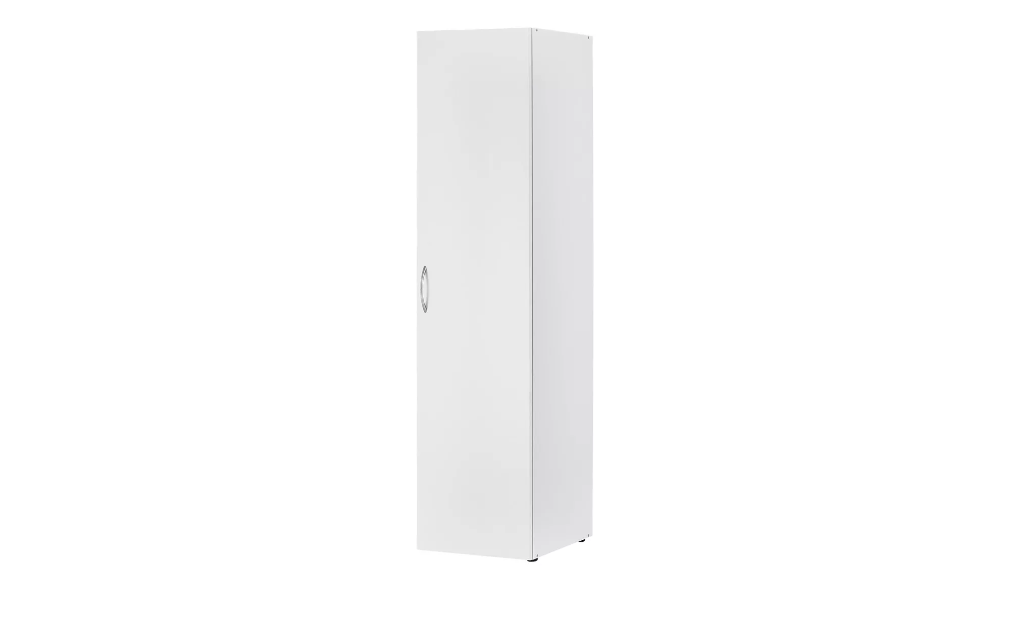 Schrank, 1-türig - weiß - 45 cm - 185 cm - 54 cm - Schränke > Kleiderschrän günstig online kaufen