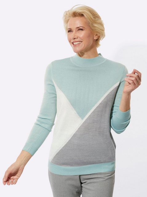 Witt Strickpullover Stehkragenpullover günstig online kaufen