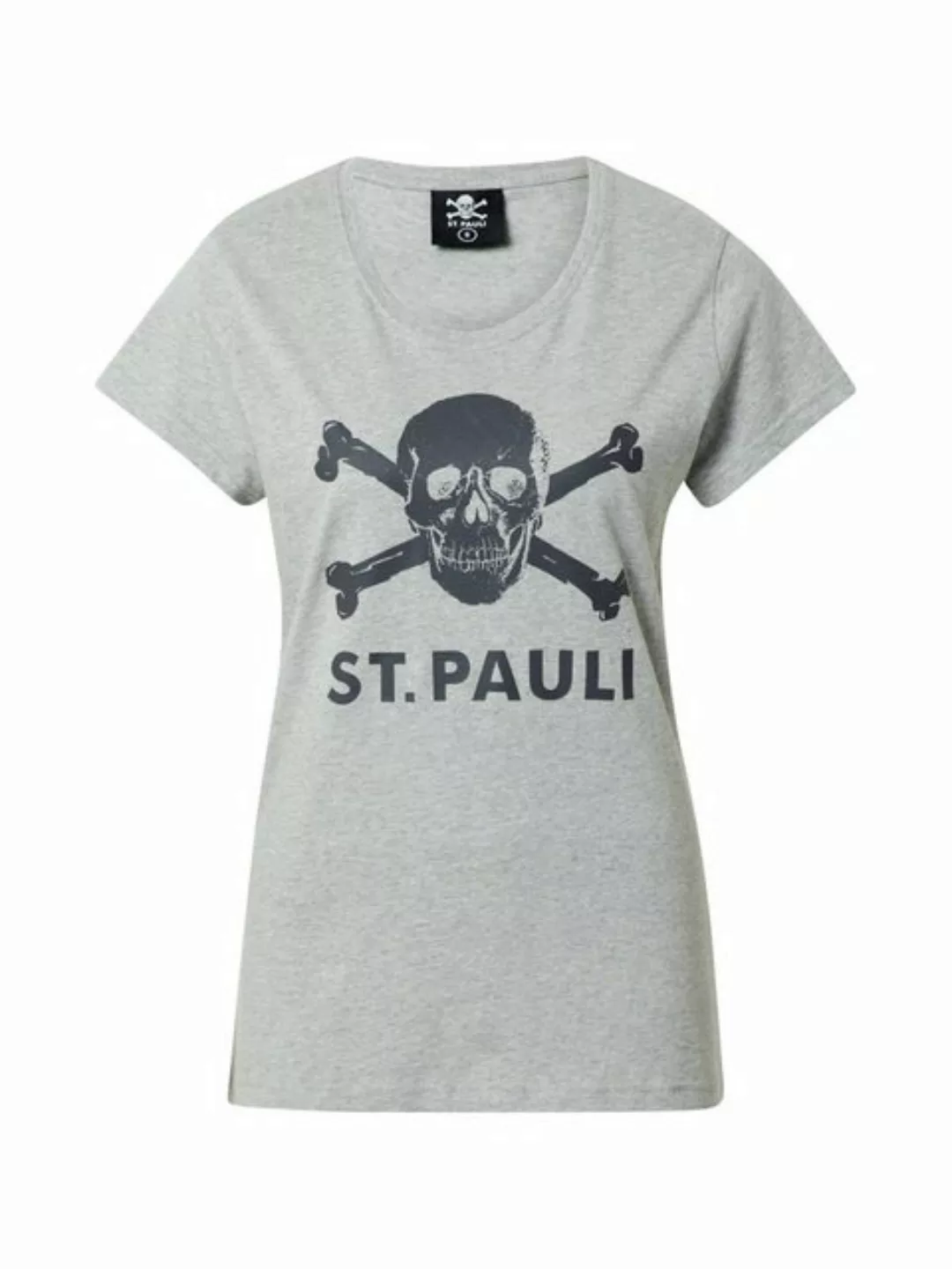 St. Pauli T-Shirt Totenkopf (1-tlg) Plain/ohne Details günstig online kaufen