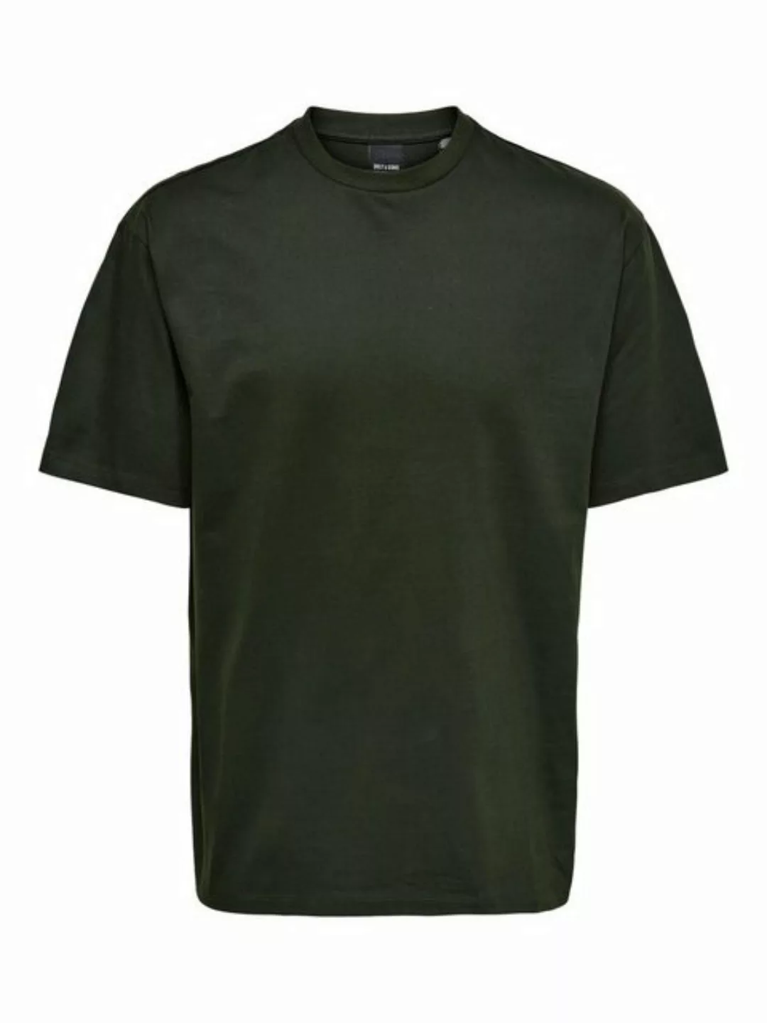 Only & Sons Herren Rundhals T-Shirt ONSFRED - Relaxed Fit günstig online kaufen