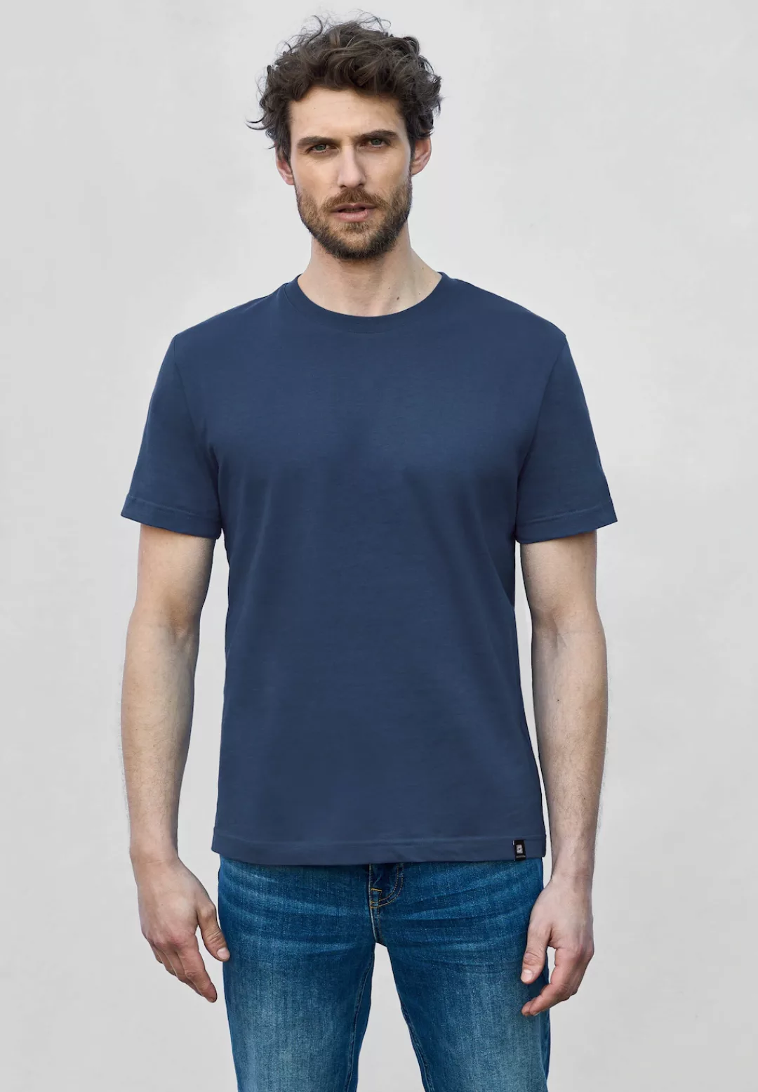 STREET ONE MEN T-Shirt, Rundhalsausschnitt günstig online kaufen