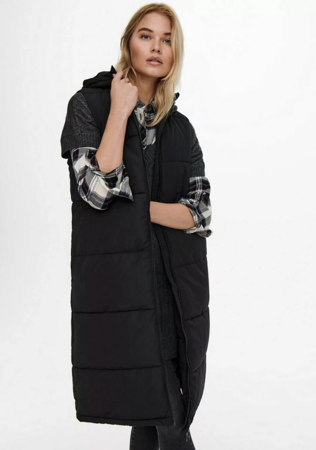 ONLY Steppweste ONLALINA LONG WAISTCOAT OTW NOOS günstig online kaufen